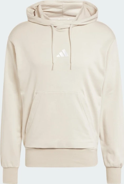 adidas Essentials Feelcozy French Terry Hoodie beige/weiß (Herren)