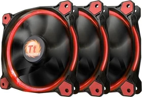 Thermaltake Riing 12 LED rot, 120mm, 3er-Pack (CL-F055-PL12RE-A)