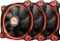 Thermaltake Riing 12 LED rot, 120mm, 3er-Pack Vorschaubild