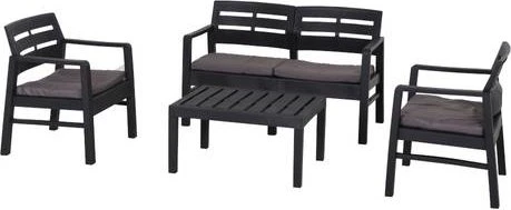 Ipae-Progarden Java Gartenmöbel-Set anthrazit
