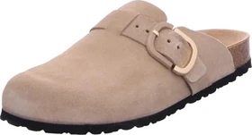 Tamaris Lederpantolette beige (Damen)