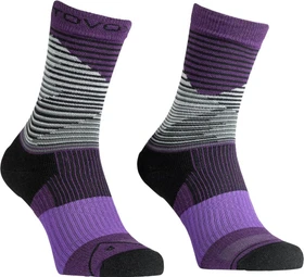 Ortovox All Mountain Mid Socken purple pop (Herren)