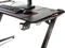 DXRacer Gaming Desk MASTER LED Schreibtisch 119x64cm schwarz/schwarz Vorschaubild