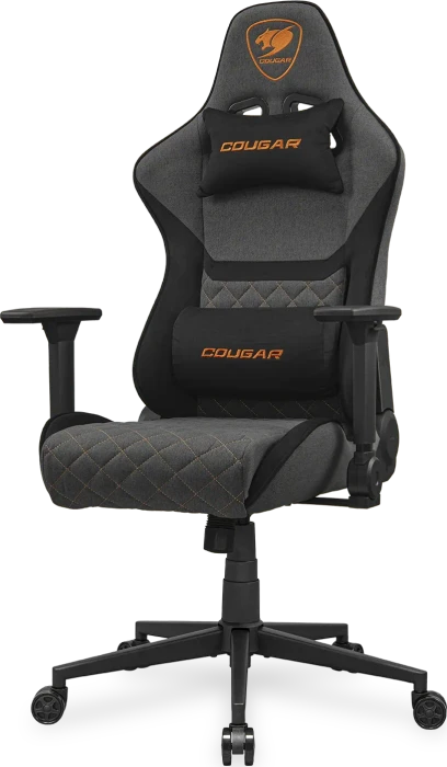Cougar Armor One V2 Stoff Gamingstuhl, schwarz/grau