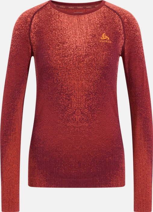 Odlo Blackcomb Baselayer Funktionsshirt langarm spiced apple (Damen)