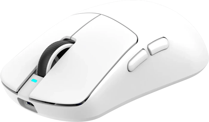 White Shark BORS Wireless Gaming Mouse, weiß, USB/Bluetooth