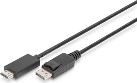 Digitus DisplayPort 1.2/HDMI 2.0 Adapterkabel schwarz, 2m
