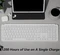 Keychron B6 Pro Ultra-Slim Wireless, Ivory White, USB/Bluetooth, US Vorschaubild