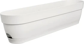 Elho Vibia Campana oval 70x18cm seidenweiß
