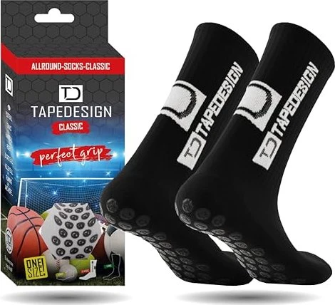 Tapedesign Allround Classic Socken schwarz