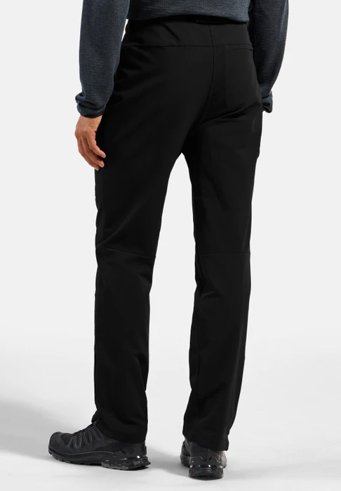 Odlo Ascent Warm Hose lang schwarz (Herren)