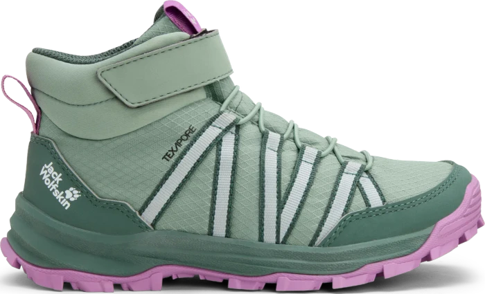 Jack Wolfskin Wild Hike Texapore Mid VC grün (Junior)