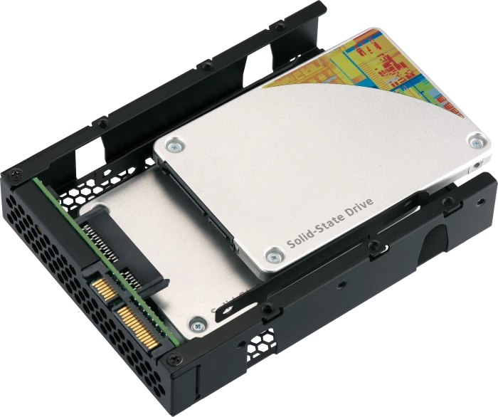 QNAP QDA-A2AR Festplatteneinschub mit RAID-Unterstützung, 2.5", 3.5"