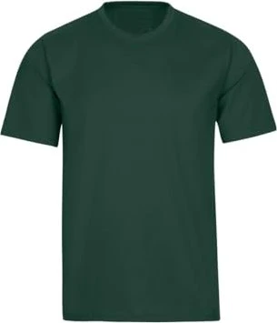 trigema Deluxe Baumwolle T-Shirt kurzarm tanne (Herren)