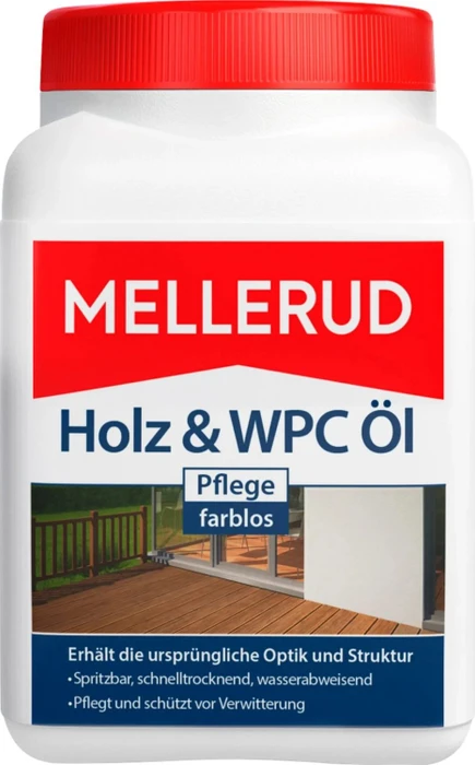 Mellerud Holz & WPC Öl Pflege farblos, 0.75l