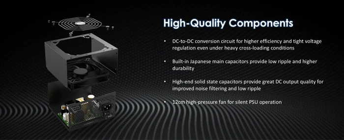 Raijintek ERMIS EVO 650B 650W, ATX 3.1