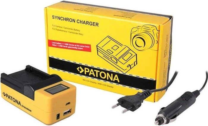 Patona Synchron USB Ladegerät f. Nikon EN-EL15