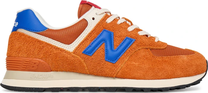 New Balance 574 sienna/blue gemstone
