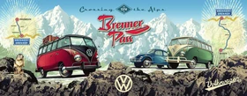 Ravensburger Puzzle Mit dem VW Bulli über den Brenner