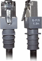 PatchSee Patchkabel, Cat6, U/FTP, RJ-45/RJ-45, 4.9m, schwarz