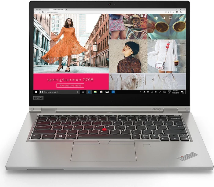 Lenovo ThinkPad L13 Yoga G2 (Intel), silber, Core i5-1135G7, 8GB RAM, 256GB SSD, DE