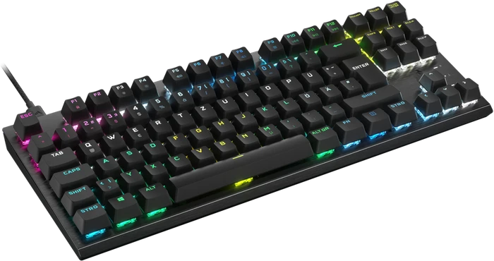 Corsair K60 PRO TKL RGB, Corsair OPX, USB, DE