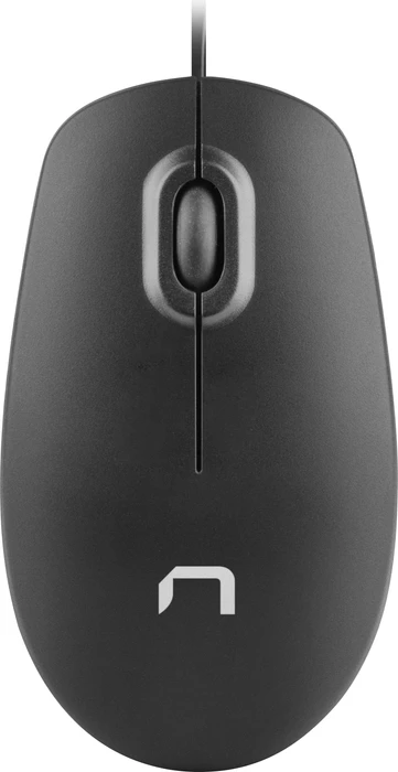 Natec Hawk Wired Mouse schwarz, USB