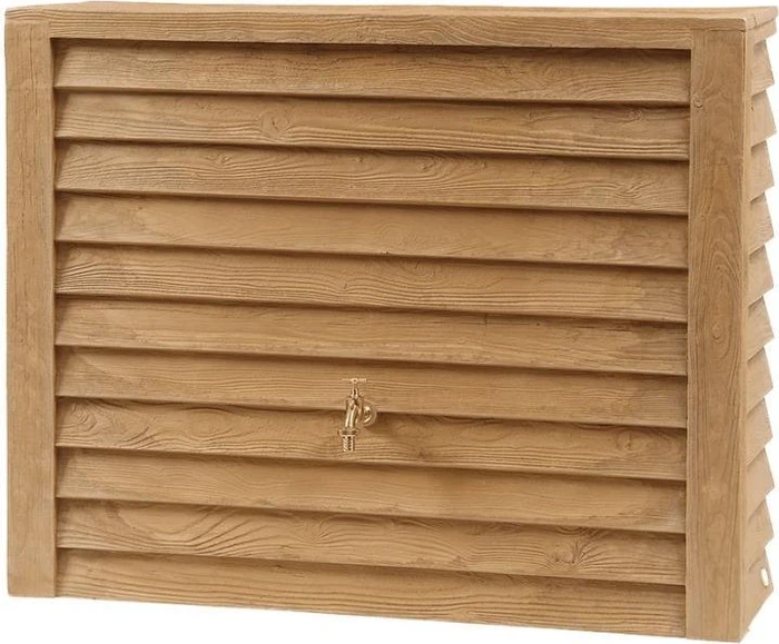Garantia Woody Wandtank Regenwassertank 350l lightwood