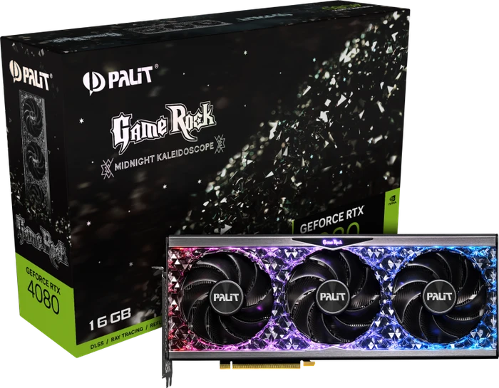 Palit GeForce RTX 4080 GameRock, 16GB GDDR6X, HDMI, 3x DP
