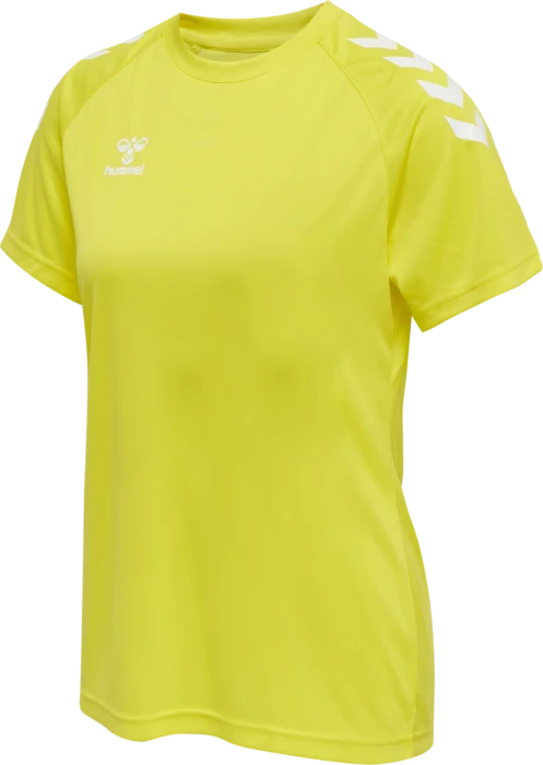 hummel Core XK Funktionsshirt kurzarm blazing yellow (Damen)