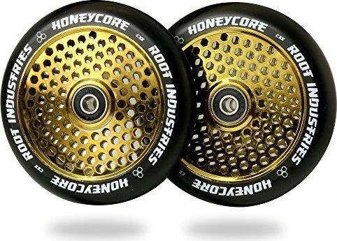 Root Industries HoneyCore Rollen 120mm black/gold rush