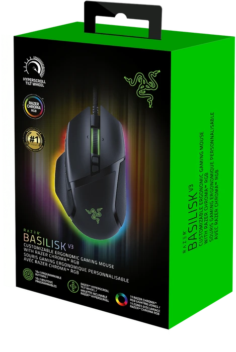 Razer Basilisk V3, USB