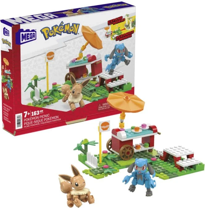 Mattel Mega Construx Pokémon Adventure Builder Picnic