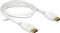 DeLOCK DisplayPort 1.2 Kabel 4K 60Hz weiß, 1m Vorschaubild