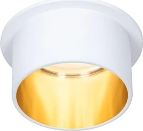 Paulmann LED Gil Coin klar rund 6W Einbauleuchte weiß/gold
