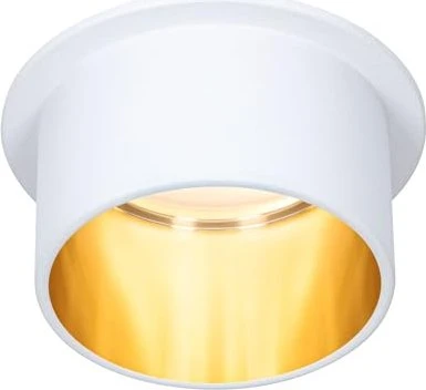 Paulmann LED Gil Coin klar rund 6W Einbauleuchte weiß/gold
