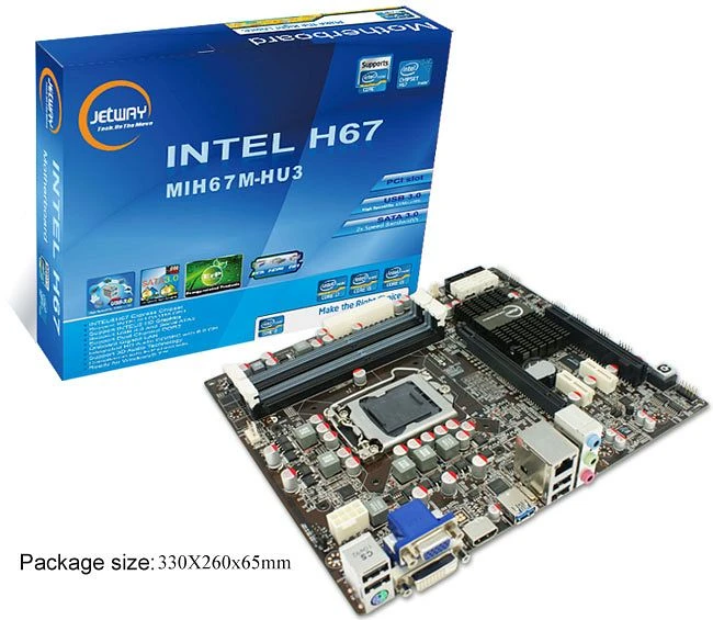 Jetway MIH67M-HU3 (Intel 1155)