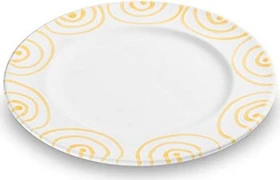 Gmundner Keramik Gelbgeflammt Dessertteller Gourmet 22cm