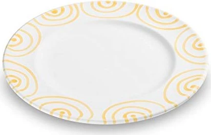 Gmundner Keramik Gelbgeflammt Dessertteller Gourmet 22cm