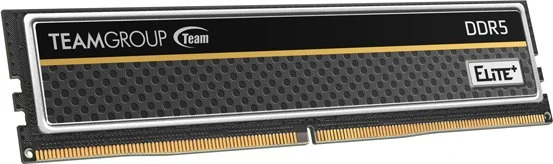 TeamGroup ELITE+ schwarz UDIMM 16GB, DDR5-5600, CL46-46-46-90, X8