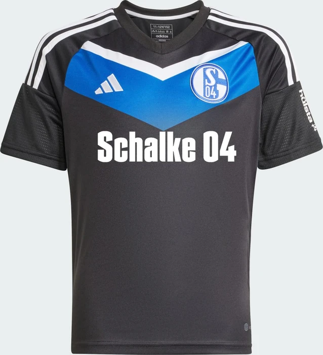 adidas FC Schalke 04 2023/2024 Ausweichtrikot black/royal blue (Junior)