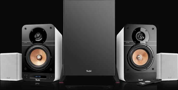 Teufel Ultima 25 Aktiv Surround 4.1-Set Pure White