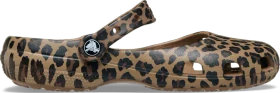 Crocs Classic Animal Ballet sepia/leopard (Damen)