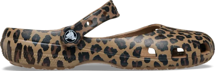 Crocs Classic Animal Ballet sepia/leopard (Damen)