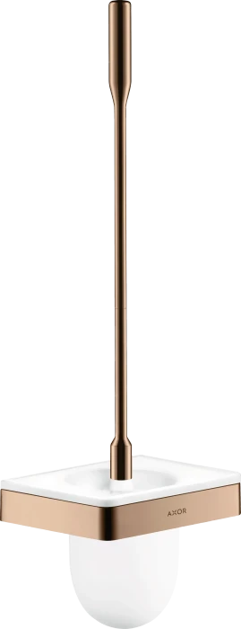 Hansgrohe AXOR Universal Softsquare Toilettenbürstenhalter Wandmontage polished red gold