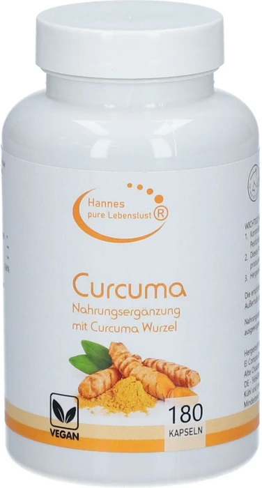 Hannes pure Lebenslust Curcuma Kapseln