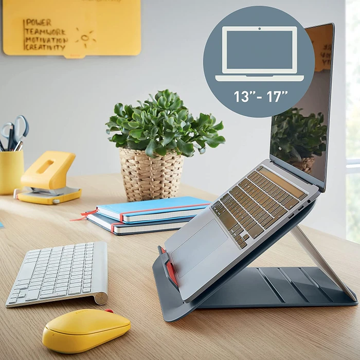 Leitz Ergo Cosy, Notebook-Stand bis 17", grau