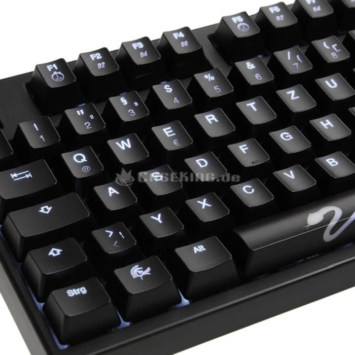 Ducky Shine 3 Slim [TKL], LEDs weiß, MX BROWN, USB, DE