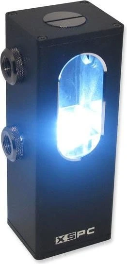 XSPC Ion Reservoir schwarz LED weiß, mit Pumpe
