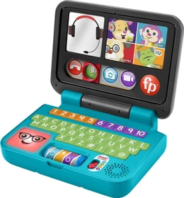 Mattel Fisher-Price Lernspaß Homeoffice Laptop